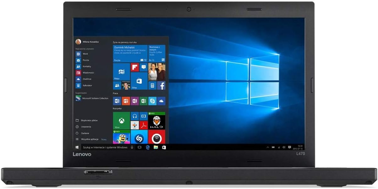 Lenovo ThinkPad L470 14” HD i5-6300U 8GB Ram 256GB SSD Intel HD Graphics 520 Windows 10 Pro