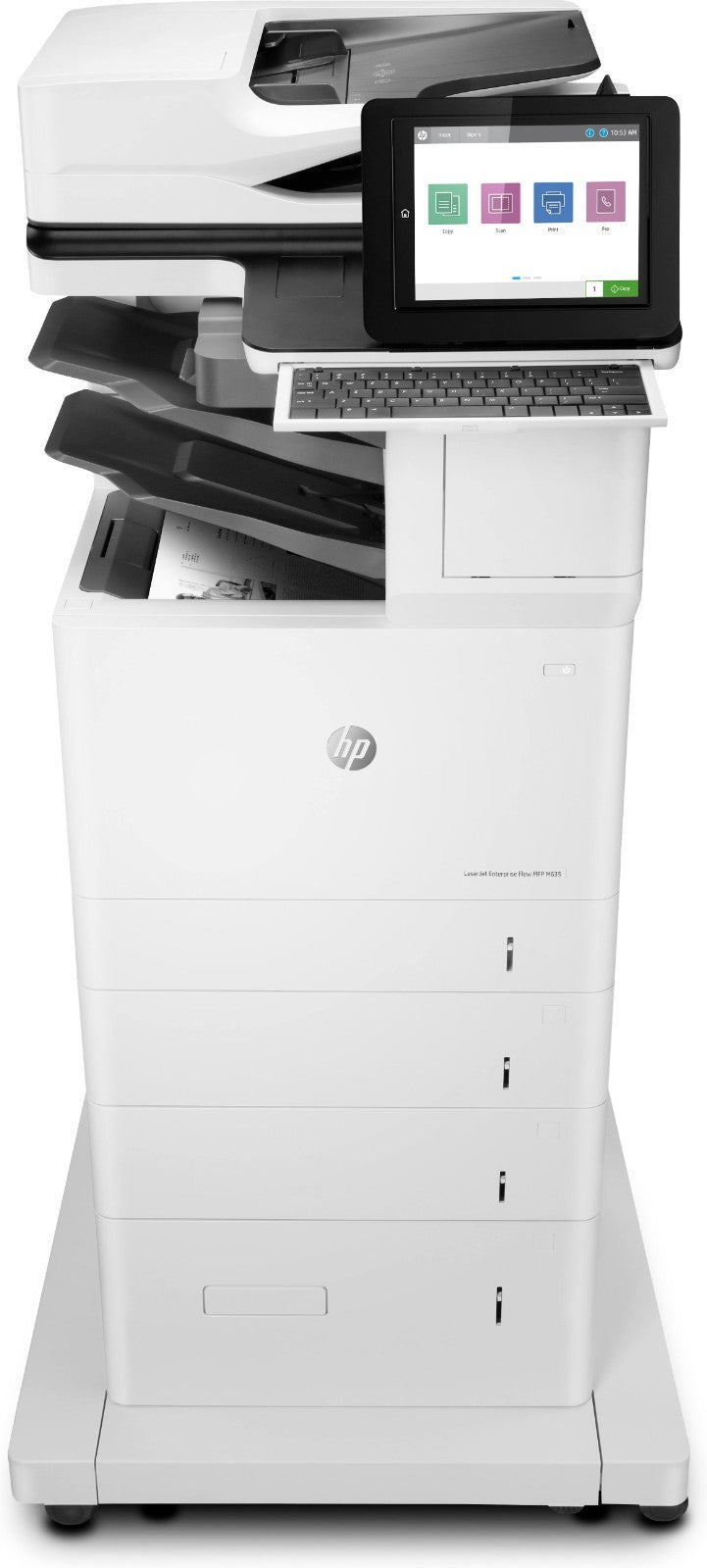 HP LaserJet Enterprise Flow MFP M635z Mono Multifunction Laser Printer 7PS99A