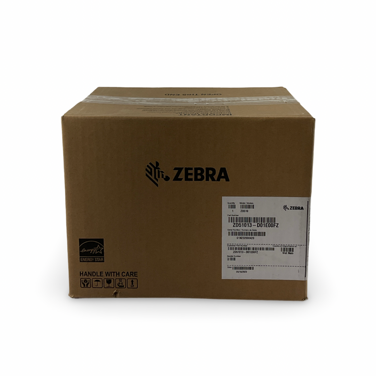 New Zebra ZD51013-D01E00FZ ZD510-HC 300dpi Wristband Barcode Printer