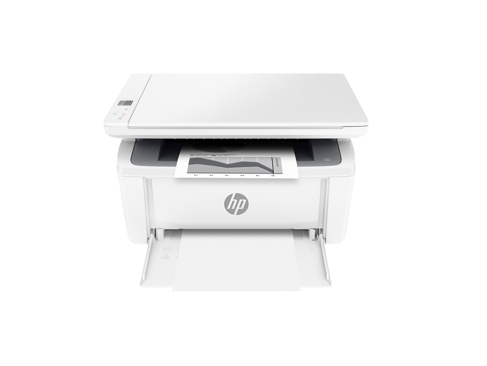 HP LaserJet MFP M140w Laser Printer Black And White 7MD72F with Toner