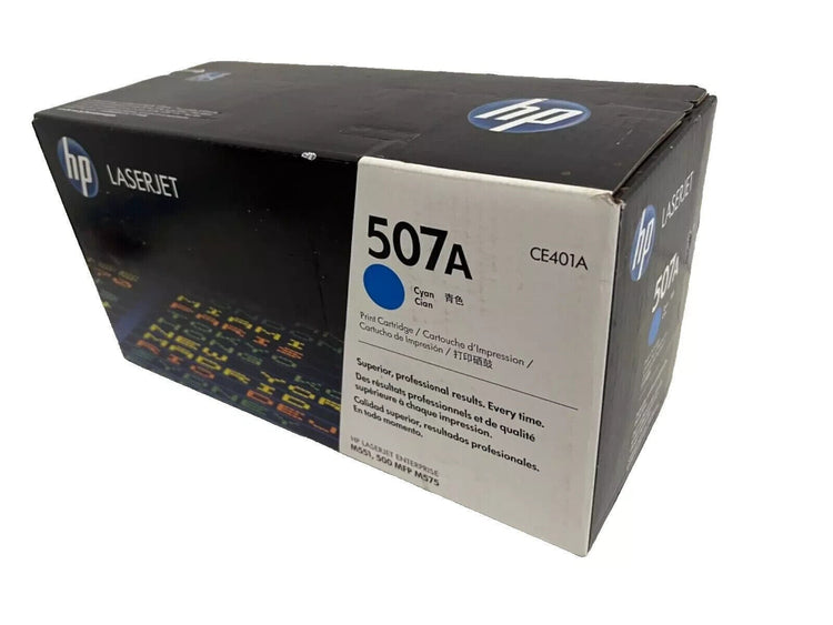 New OEM 507A Cyan Toner Cartridge CE401A for HP LaserJet M551 500 MFP M575