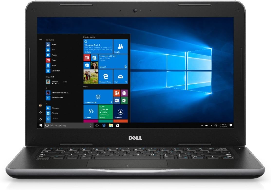 Dell Latitude 3380 13.3" HD i5-7200U 16GB RAM 256GB SSD Intel HD Graphics 620 Windows 10 Pro