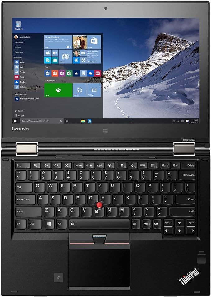 Lenovo ThinkPad Yoga 260 12.5" HD i7-6600U 16GB RAM 512GB SSD Intel HD Graphics 520 Windows 10 Pro