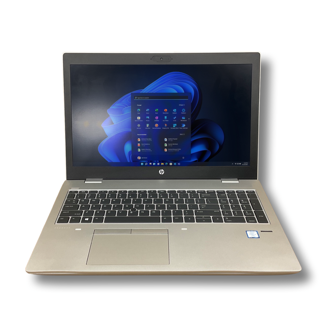 HP Probook 650 G4 15.6" FHD i5-8350U 16GB Ram 256GB SSD Windows 11 Pro