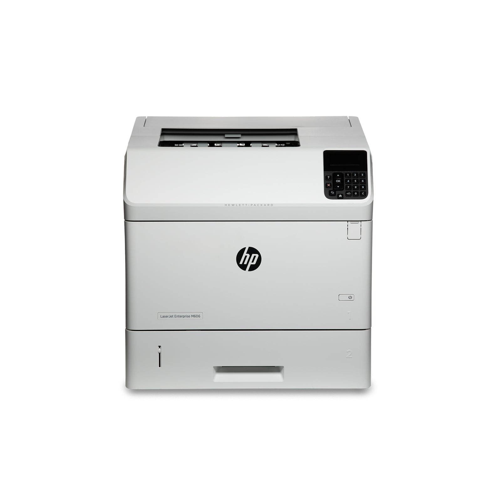 HP LaserJet Enterprise M606dn Laser Printer E6B72A, Monochrome, 65ppm, Duplex, Ethernet