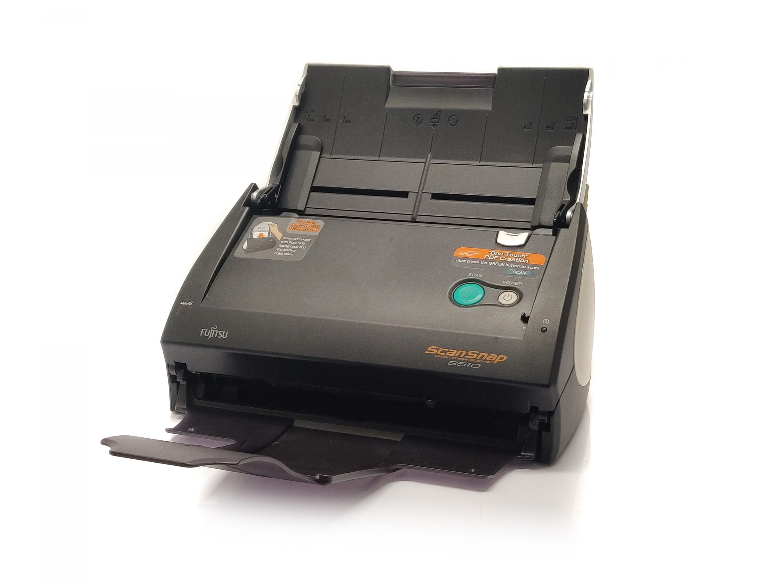 refurbished Fujistu S510 Pass-through automatic document Scanner