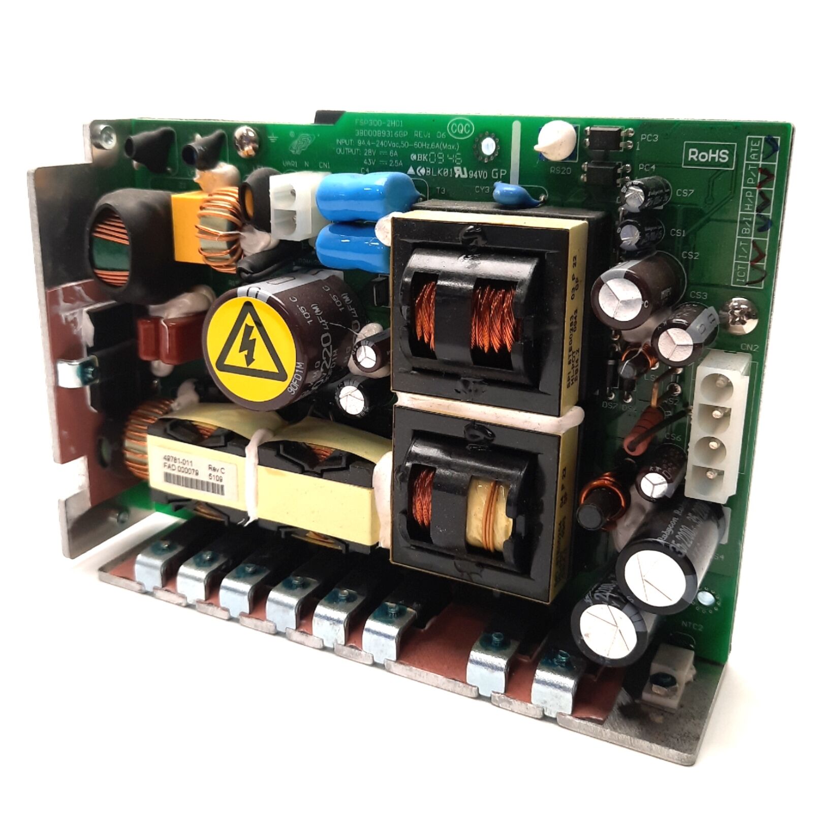 OEM P1007557 / 49781-011 AC Power Supply for Zebra 140XI4, 170XI4, 220Xi4