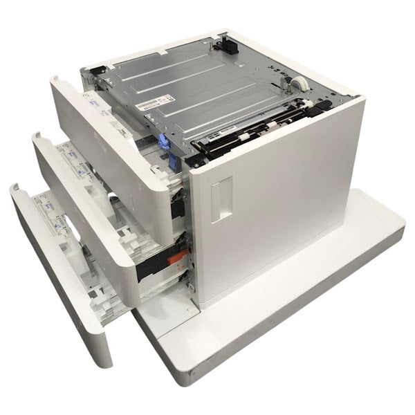 New OEM J8J93A 3x550-sheet Paper Feeder with Cabinet for HP LaserJet M634